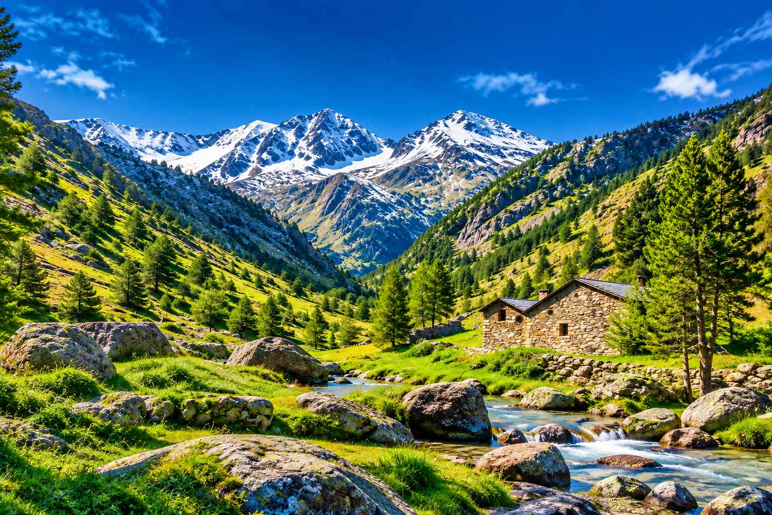 Vallée du Madriu-Perafita-Claror classée UNESCO en Andorre